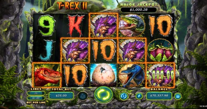 Mighty T Rex Is Giving You Free Spins