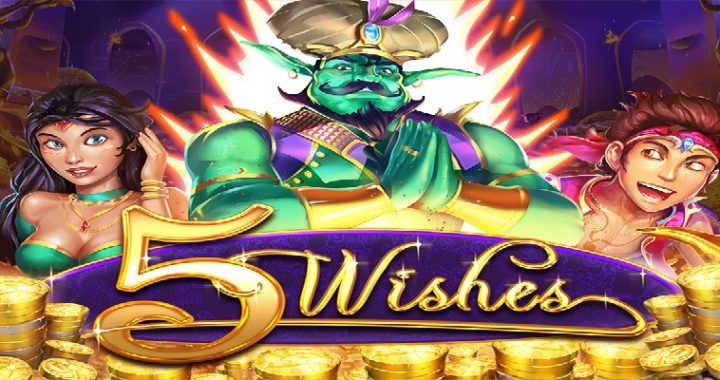 Aladdin is Back in 5 Wishes Online Slot