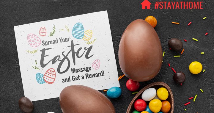 Up to 100 Free Spins for Easter Message