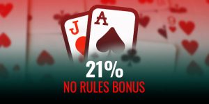 No rules bonus blackjack