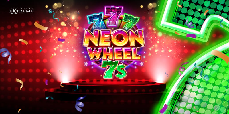neon wheel 7s slot wins