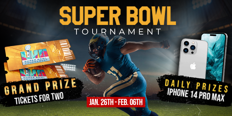 Super Bowl “Blood, Sweat and Tickets” $50k Tourney Begins!