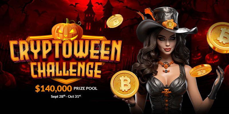 JOIN THE $140K PRIZE POOL CRYPTOWEEN CHALLENGE