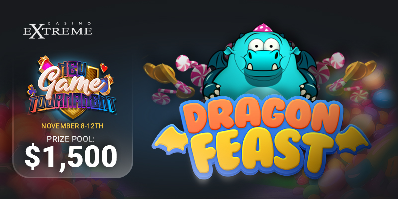 Dragon Feast: 50 Free Spins & $300 Daily in New Game Tournament