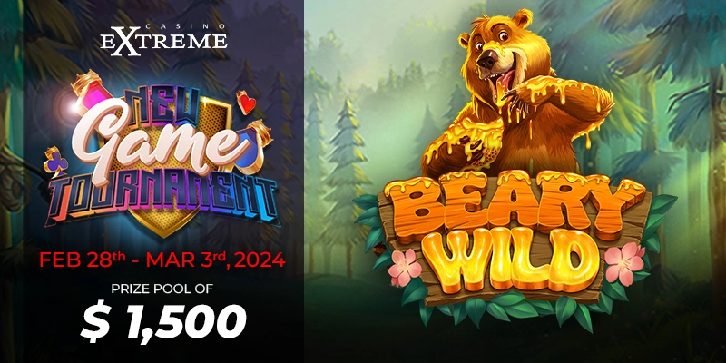 Welcome Beary Wild with a 300% Boost & 50 Spins